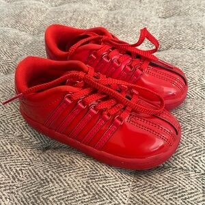 Red K-Swiss shoes size 7